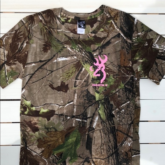 NWOT Camo T-Shirt Charleston size S - Picture 1 of 6
